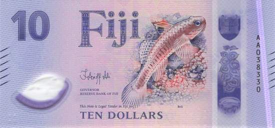 Fiji 10 dollar 2026 p.126